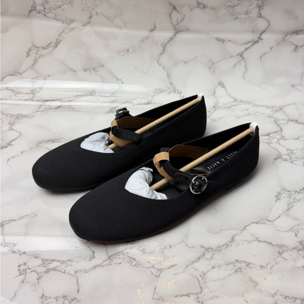 Women’s Kelly & Katie KK-Tajah Black Mary Jane Flats US Size 6,5M